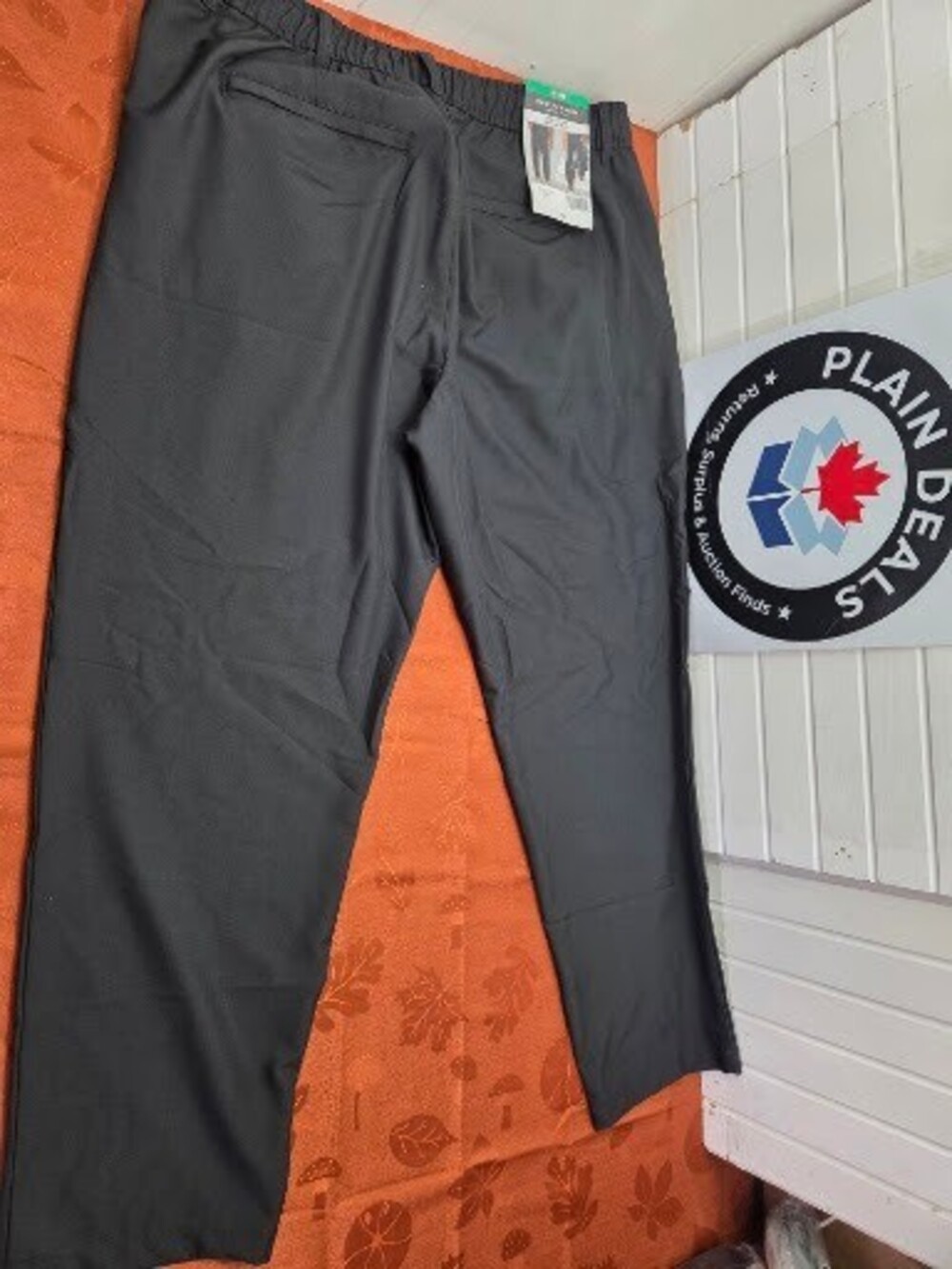 Marc New York Men's 4-Way Stretch Commuter Pants Black 38x30 NWT